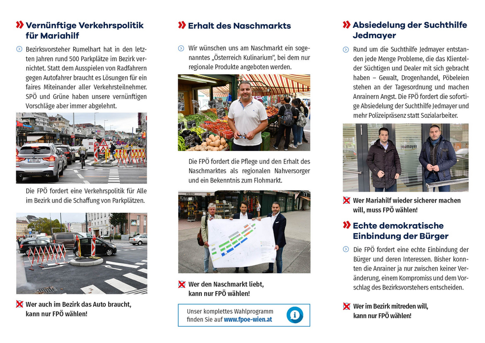 Wien Wahl 2020 Freiheitliche Partei Osterreichs Wien